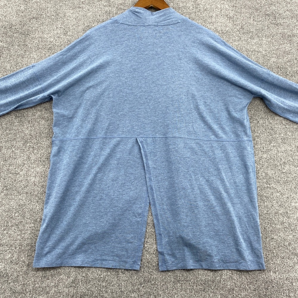 Coolibar Lumaleo Sun Wrap Women XL Blue UPF 50 Cardigan Vacation Beach Summer - Picture 11 of 11